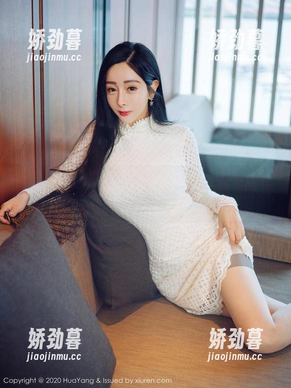HuaYang花漾 - 穿定制睡衣，尤妮丝的图集让你知道，谁说只是在家里懒足彩？!