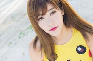 IMiss爱蜜社 – 泳池也能成画布，绯月樱-Cherry的定制写真让人眼前一亮