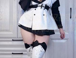 豹纹原图，贝贝琪Becky又在可爱和野性之间疯狂蹦跶，这种风格心理上要准备好！